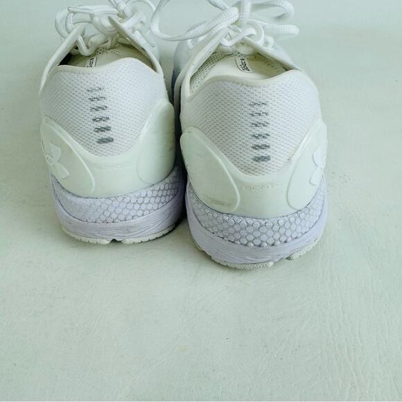 Under Armour Womens HOVR Sonic 5 UA White Running Shoes Sneakers Size 10 - Picture 7 of 14